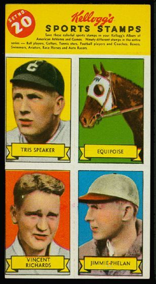 1937 Kelloggs Pep Sports Stamps
